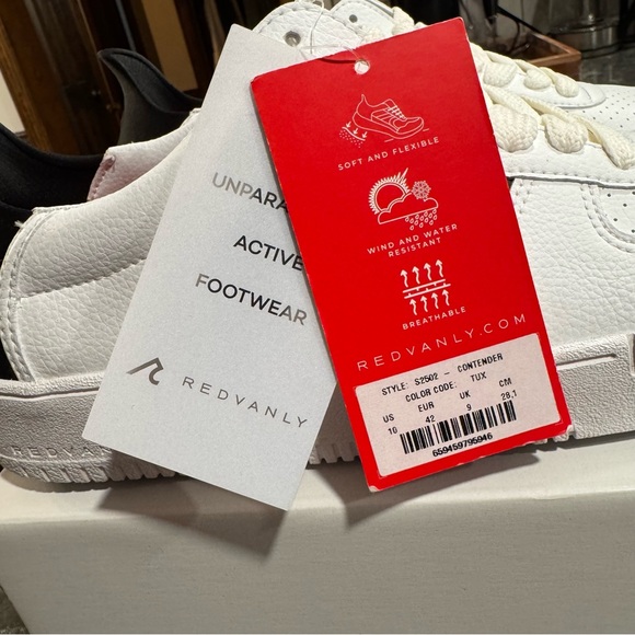 NEW Redvanly Contender Sneaker (Bright White/Tuxedo) - Picture 9 of 9